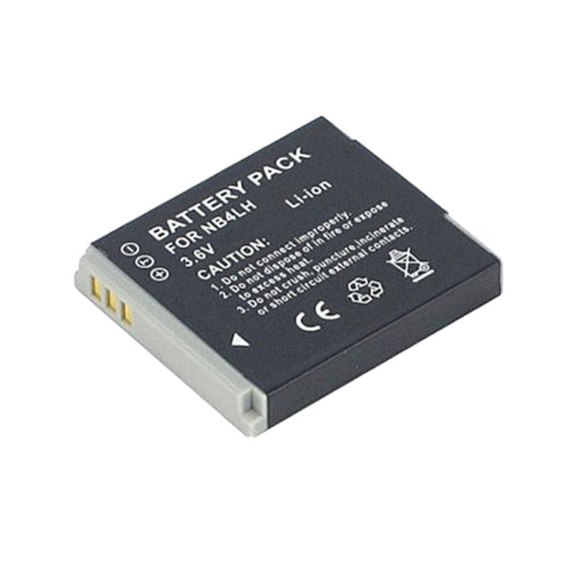 NB-4L Battery for Canon IXUS 110 IS 115 HS 220 HS 80 100 110 120 IS 30 40 70 IXY Digital 600F PowerShot 430 SD450