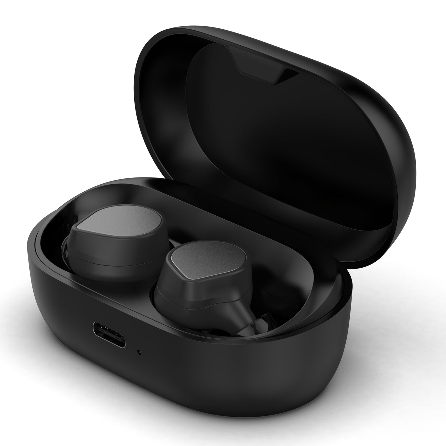 USB Charging Case Earbuds Charger Box Black for Jabra Elite 7 Pro True Wireless Earbuds Headphones
