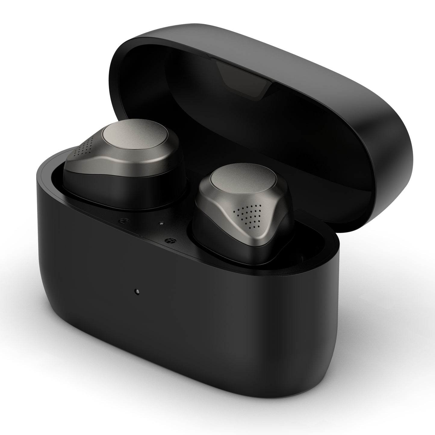 USB Charging Case Earbuds Charger Box Black for Jabra Elite 5 True Wireless Earbuds Headphones
