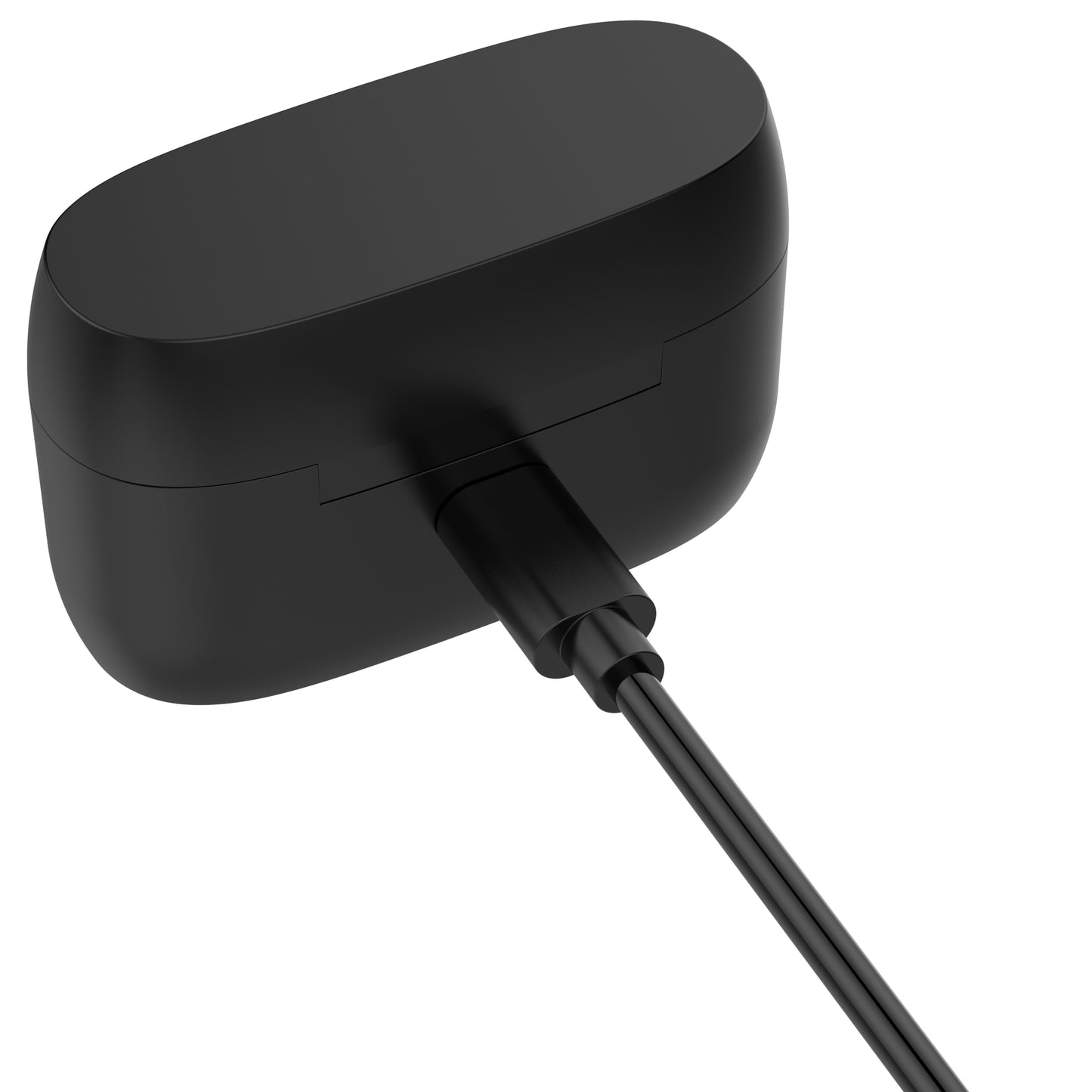 USB Charging Case Earbuds Charger Box Black for Jabra Elite 5 True Wireless Earbuds Headphones