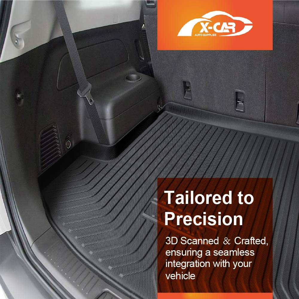3D Floor Mats Boot Liner for Holden Captiva 2006-2017 All Weather Heavy Duty Cargo Car Trunk Luggage Tray