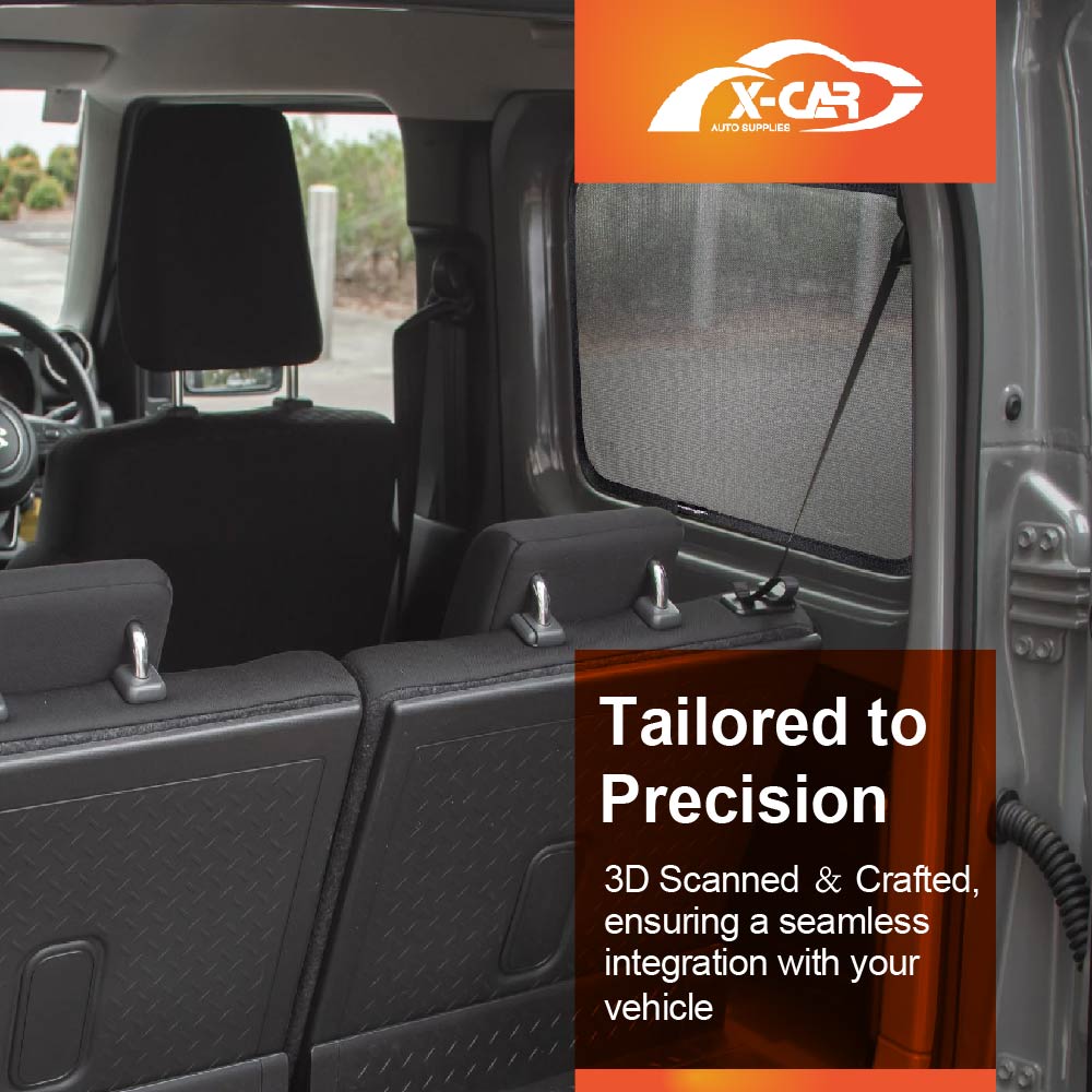 Window Sun Shades for Suzuki Jimny 3-Door 2018-2025 Car Custom Rear Windscreen Shade Sun Blind Mesh