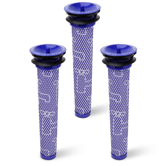 3x Replacement Washable Pre Motor Filters for Dyson DC58 DC59 DC61 DC62 DC72 DC74 V6 V7 V8 SV03 SV04 SV09 SV10 SV11 Multi Floor Animal Handheld Vacuum