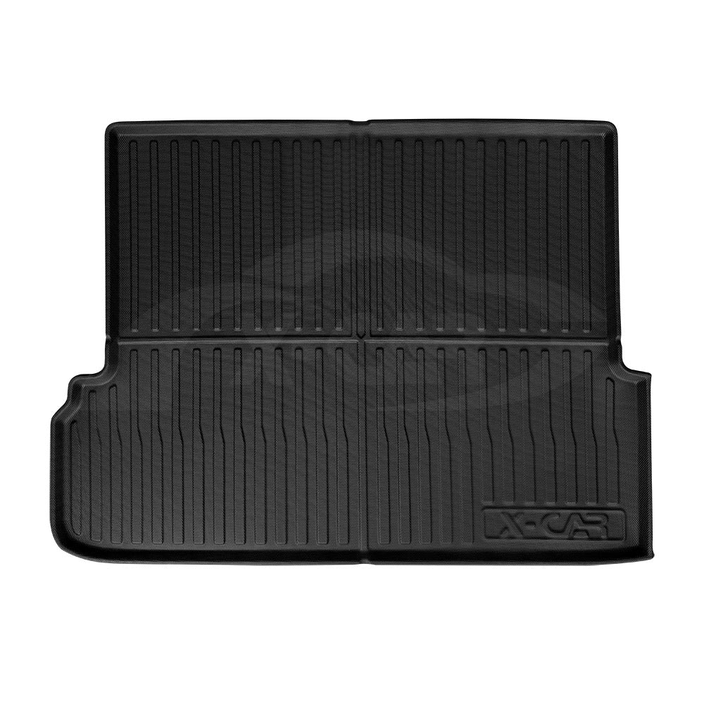 Cargo Rubber Waterproof Mat Boot Liner Cover Luggage Tray for TOYOTA PRADO 150 Series 7 Seater 2009-2024