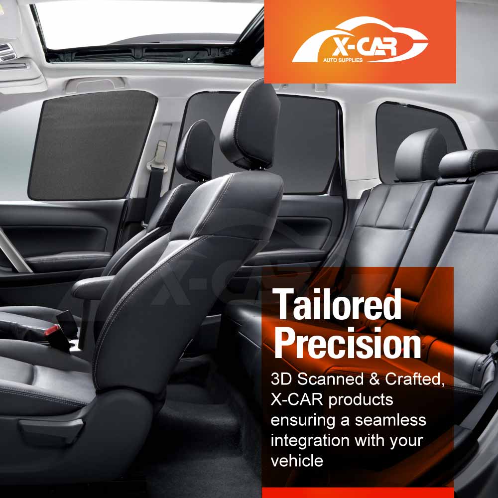 Window Sun Shades for Subaru Forester 2012-2018 Car UV Protection Custom Rear Windscreen Shade SunBlind Mesh