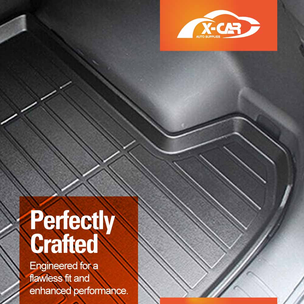 3D All-Weather Car Boot Liner Floor Mats for Hyundai Tucson 2015-2021 Heavy Duty Trunk Cargo Mat Carpet Liners Accessories