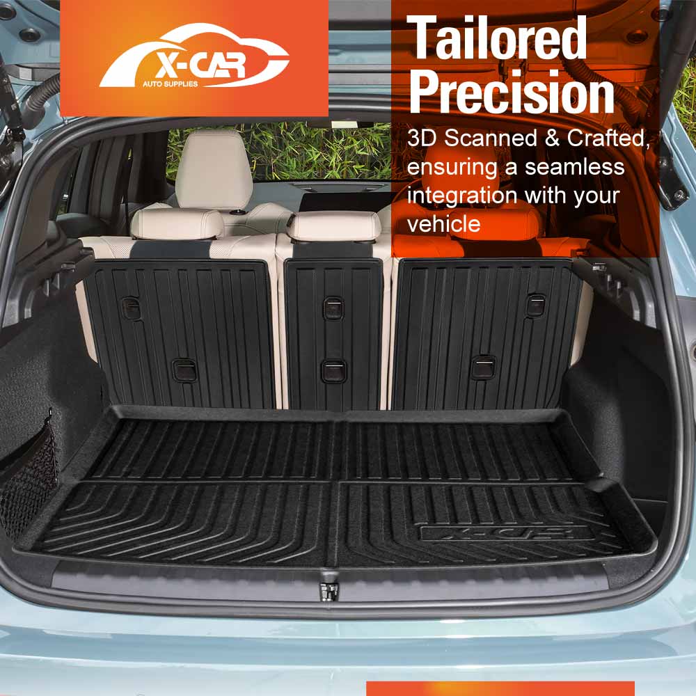 Back Seat Protector for BMW X1 F48 Series 2015-2022 All Weather Heavy Duty Car Kick Cargo Mats Cover Accessories