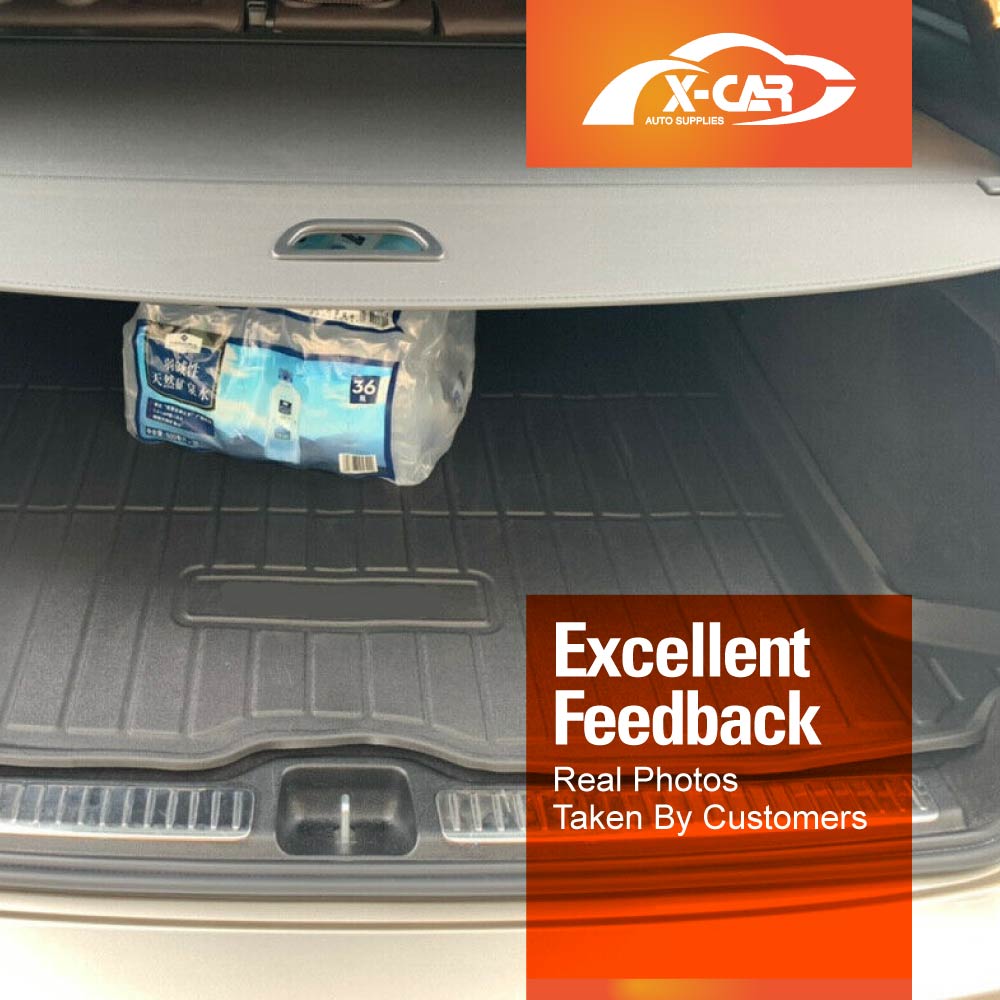 3D All Weather Boot Liner Back Seat Protector Combo for Mercedes-Benz GLC Class 2015-2022 Heavy Duty Car Kick Mats Cover Cargo