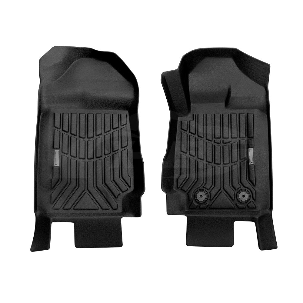 3D Floor Mats for Mazda BT-50 BT50 Single Cab UP UR Series 2011-2020 All-Weather Heavy Duty Customized Car Carpet Liners Full Set