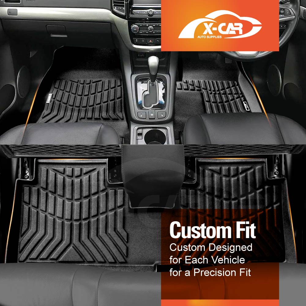 3D Floor Mats Boot Liner for Holden Captiva 2006-2017 All Weather Heavy Duty Cargo Car Trunk Luggage Tray