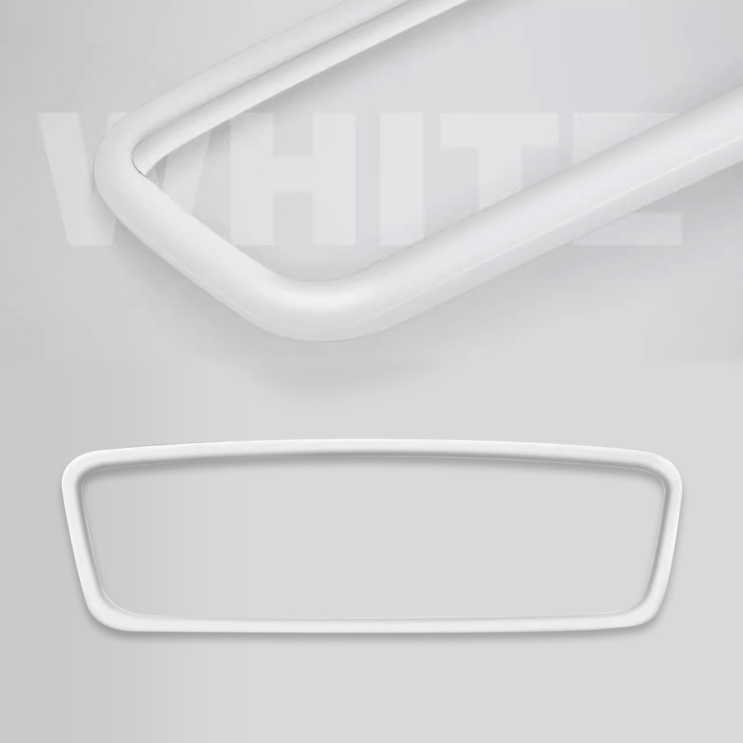 Tesla Model 3 Highland 2023-2025 Rearview Mirror Protector Frame Protection Silicone Cover Case Accessories White