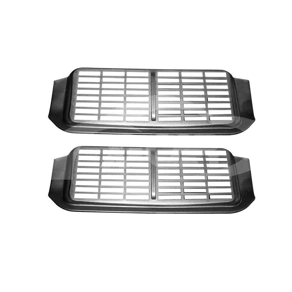 Tesla Model 3 Backseat Rear Under Seat Air Conditioning Outlet Vent Cover Flow Grille Protector Set of 2