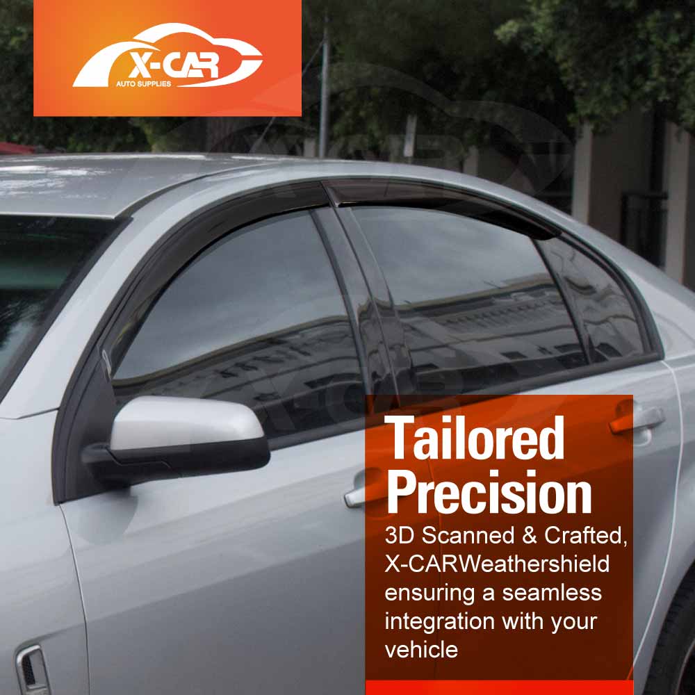 Weathershields for Holden Commodore ZB Series Hatch 2017-2020 Car Weather Shields Wind Deflectors Window Sun Visor Set of 4