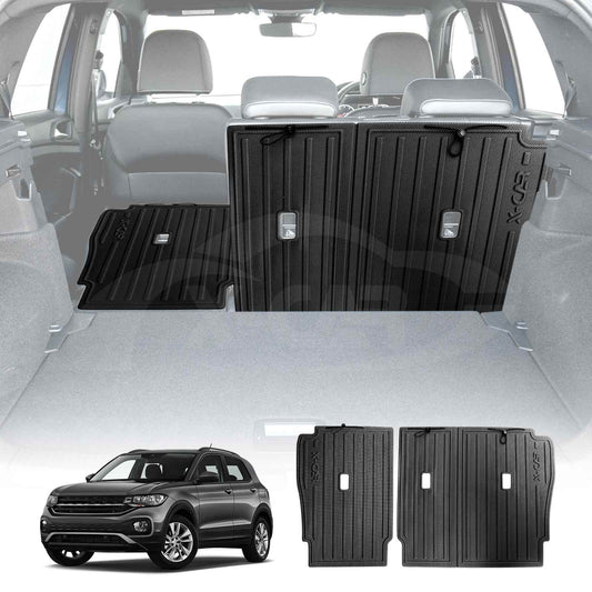 Back Seat Protector for Volkswagen T-Cross 2019-Onwards Heavy Duty Car Seats Kick Mats Cover