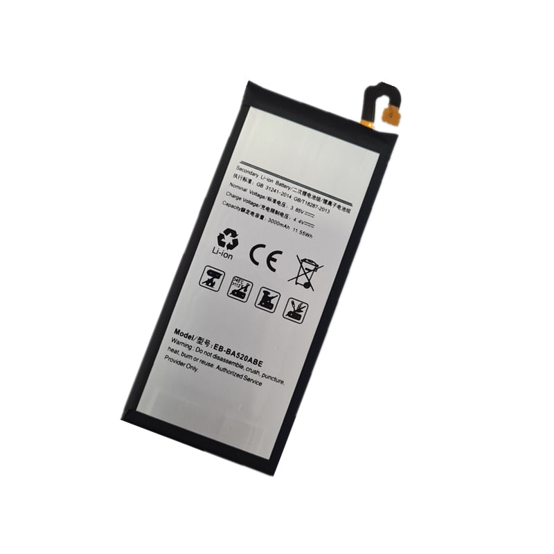 Replacement Battery for Samsung Galaxy A5 2017 SM-A520 A520K A520F A520L A520S EB-BA520ABE