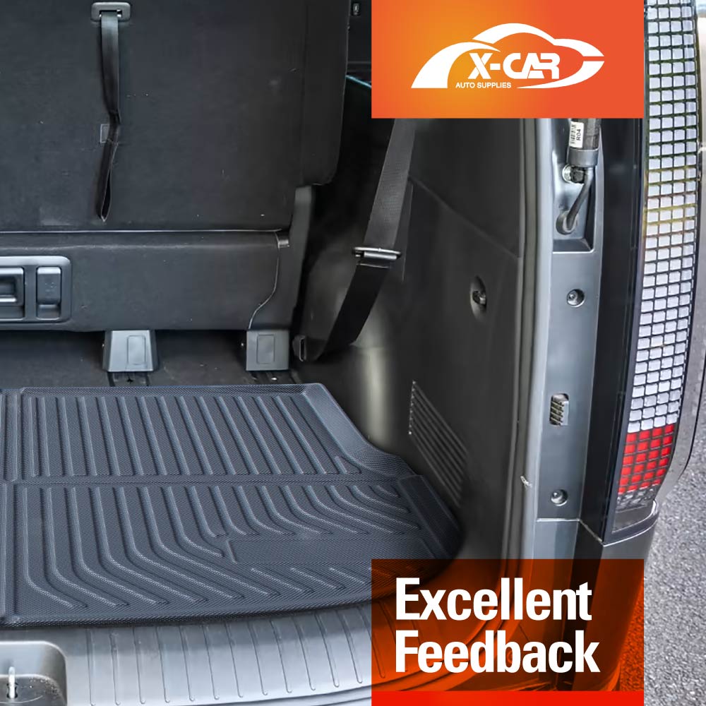 3D All-Weather Car Boot Liner Floor Mats for Hyundai Staria and Staria Load 2021-Onwards Heavy Duty Trunk Cargo Mat Carpet Liners Accessories