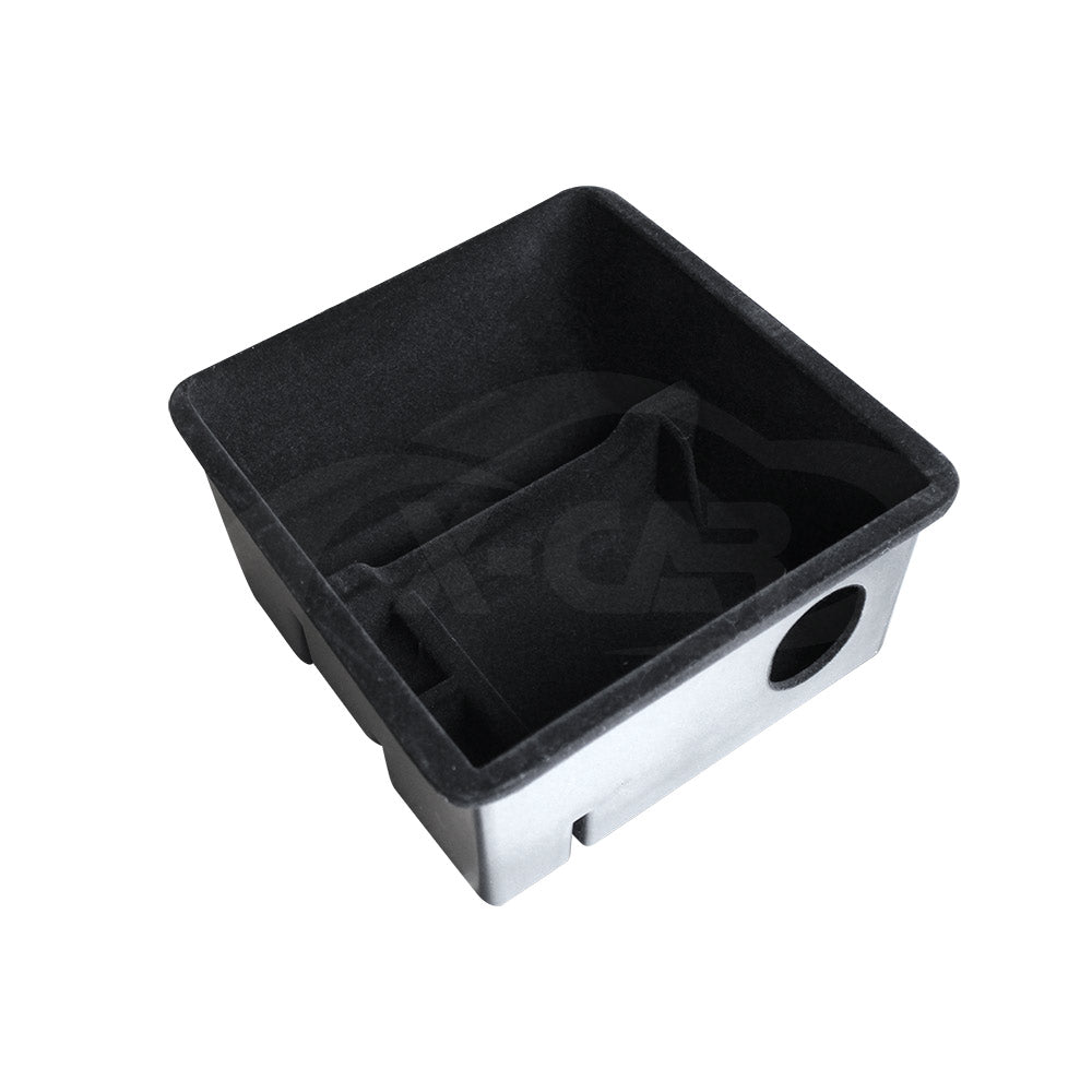 Tesla Model 3 2017-2023 and Model Y 2021-2025 Flocked Center Console Armrest Organizer Tray Storage Box
