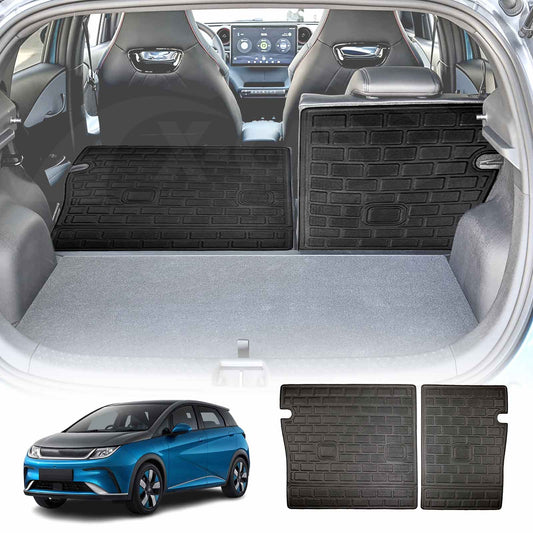 Back Seat Protector for BYD Dolphin 2023-2025 Heavy Duty Car Seats Kick Mats Cover