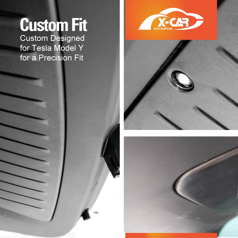 Trunk Tailgate Panel Protector for Tesla Model Y 2021-2025 Interior Trim Protective Cover Accessories