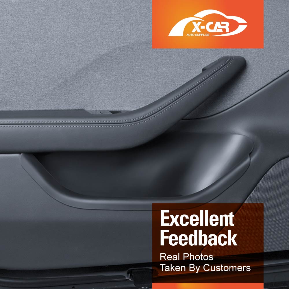 Tesla Model 3 Highland 2023-2025 Car Door Side Fully Cover Protector Storage Box Tray Organizer Accessories Front and Rear Set of 4
