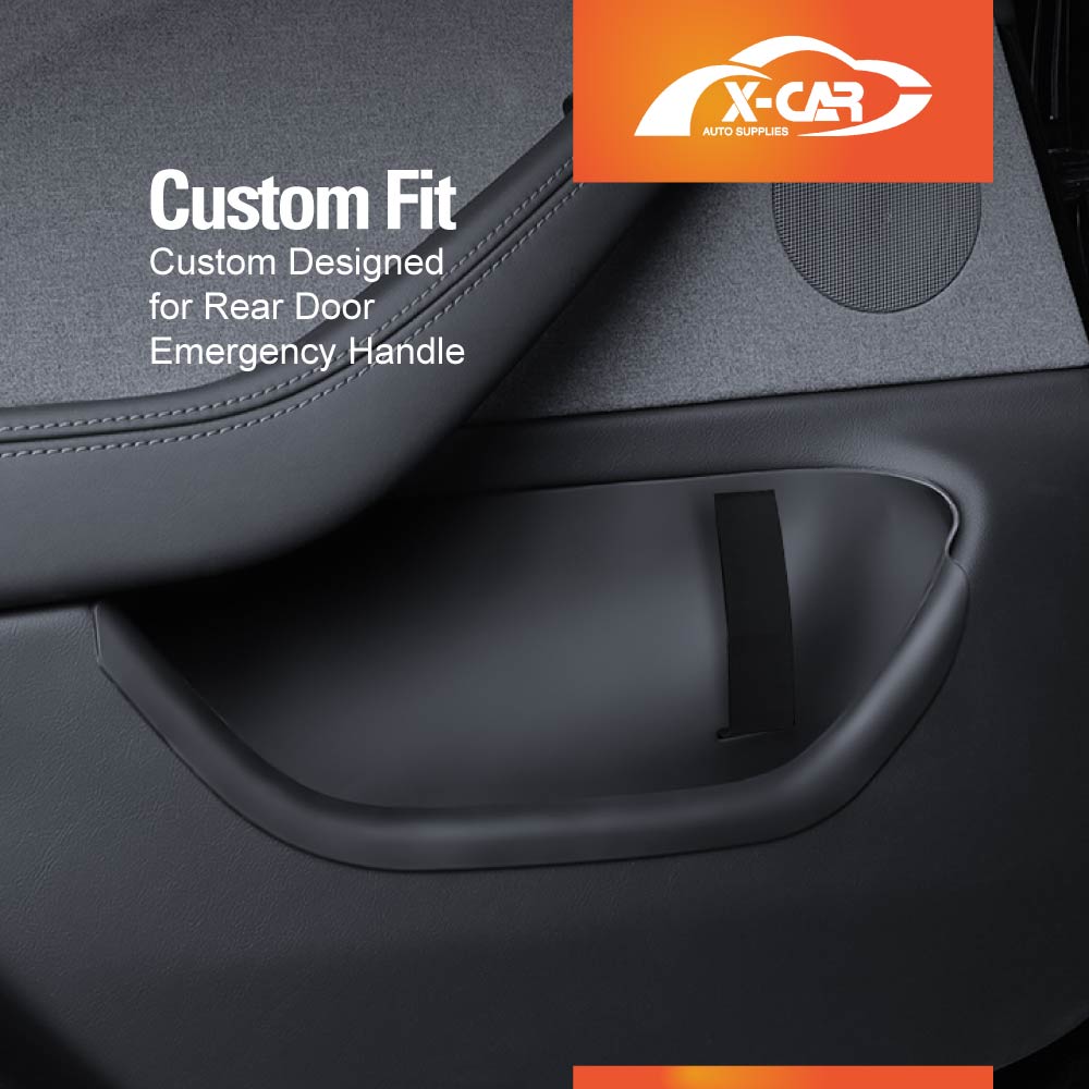 Tesla Model 3 Highland 2023-2025 Car Door Side Fully Cover Protector Storage Box Tray Organizer Accessories Front and Rear Set of 4