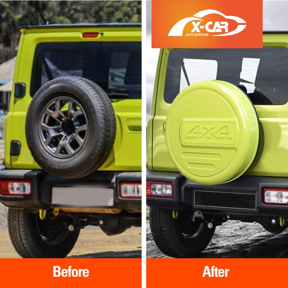 Spare Wheel Cover for Suzuki Jimny XL 5-Door 2023-2025 Spare Tire Protective Cover White