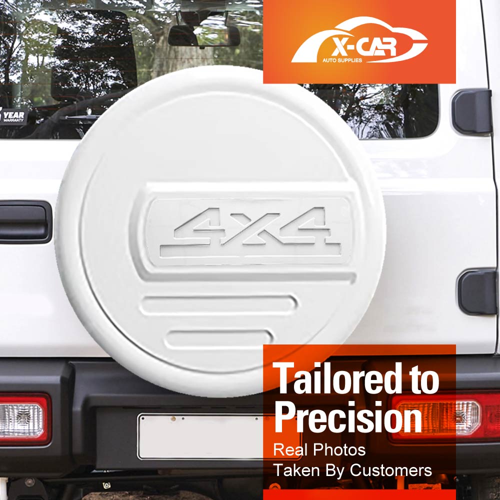 Spare Wheel Cover for Suzuki Jimny XL 5-Door 2023-2025 Spare Tire Protective Cover White