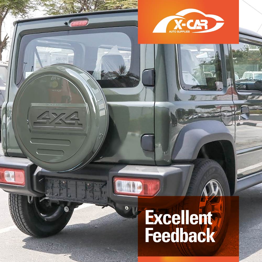 Spare Wheel Cover for Suzuki Jimny 3-Door 2018-2025 Spare Tire Protective Cover Jungle Green Exterior Modification Accessories