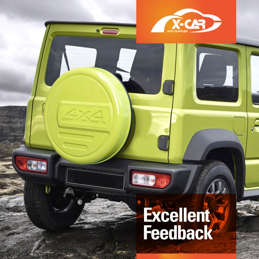 Spare Wheel Cover for Suzuki Jimny 3-Door 2018-2025 Spare Tire Protective Cover Kinetic Yellow Exterior Modification Accessories