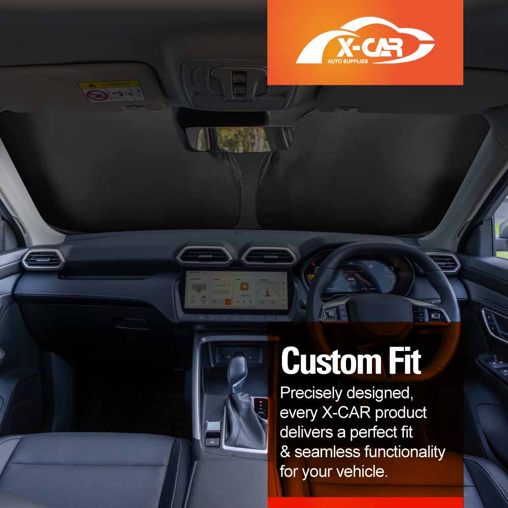 WindScreen Sun Shade for MG ZS 2024-Onwards Blocks UV Rays Foldable Custom Wind Screen Sun Visor Protector