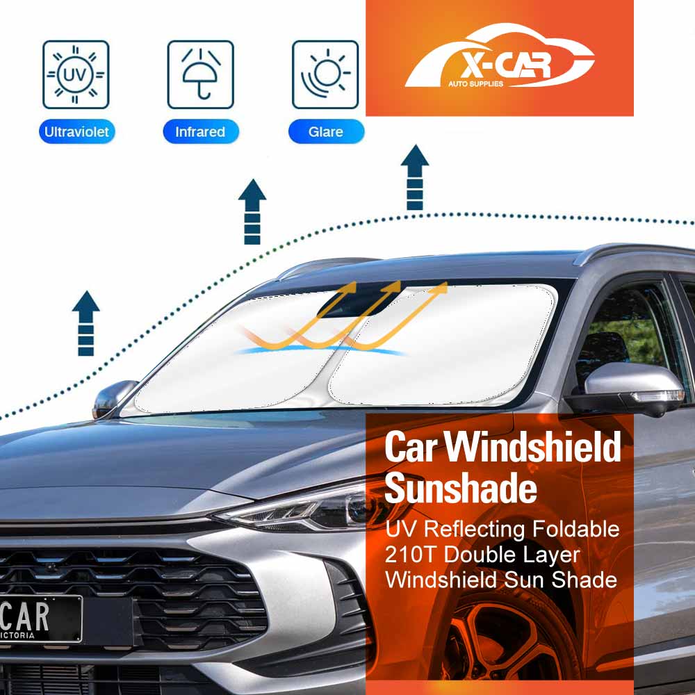WindScreen Sun Shade for MG ZS 2024-Onwards Blocks UV Rays Foldable Custom Wind Screen Sun Visor Protector