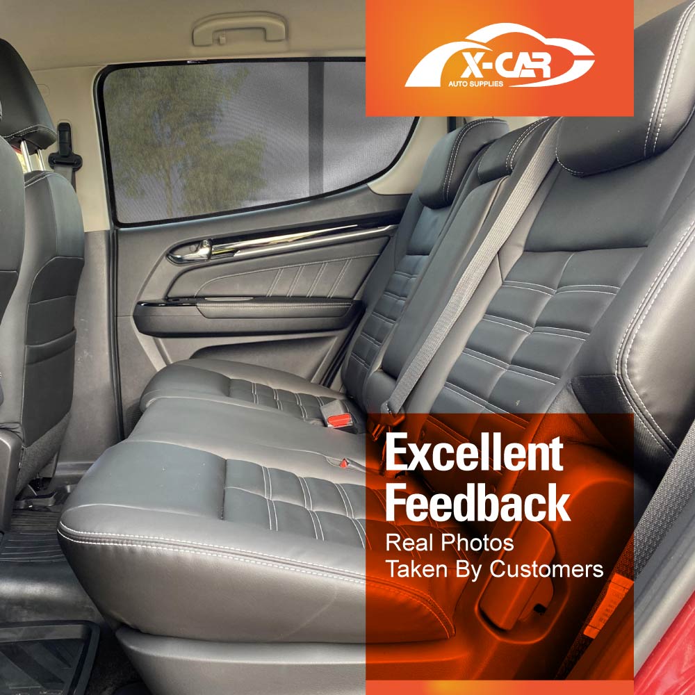 Window Sun Shades for Holden Trailblazer/Colorado7 | Isuzu MU-X 2012-2021 Car Custom Rear Windscreen Shade Sun Blind Mesh