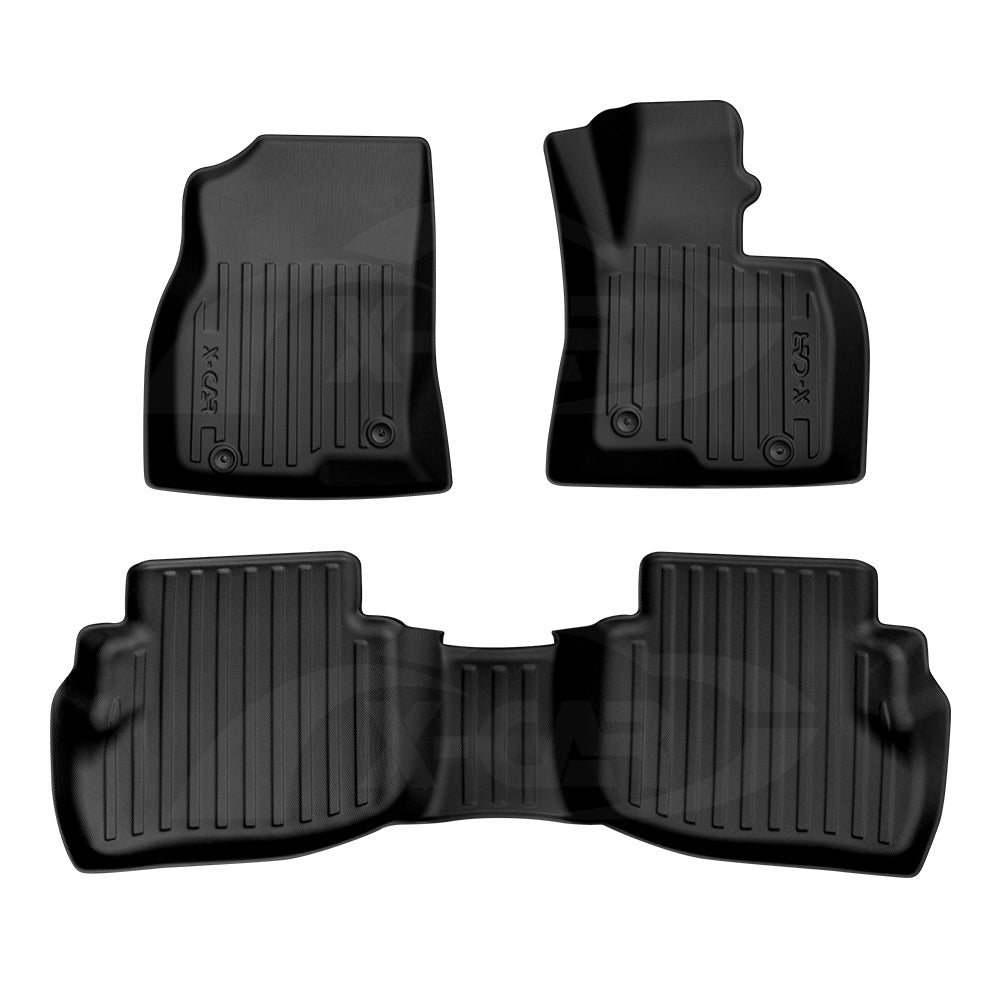 Front Rear Floor Mats for Mazda CX-8 CX8 2018-2024 Heavy Duty All Weather Car Mats Carpet Liner Set