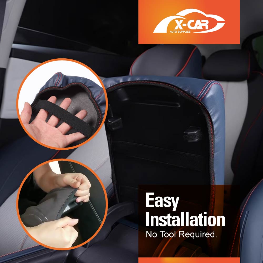 Armrest Cover for BYD Atto 3 2022-2025 Center Console Interior Decoration Protector Accessories PU Leather
