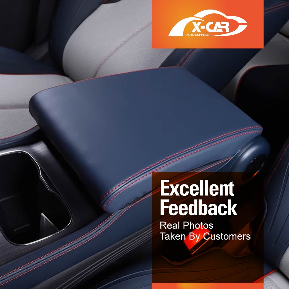 Armrest Cover for BYD Atto 3 2022-2025 Center Console Interior Decoration Protector Accessories PU Leather