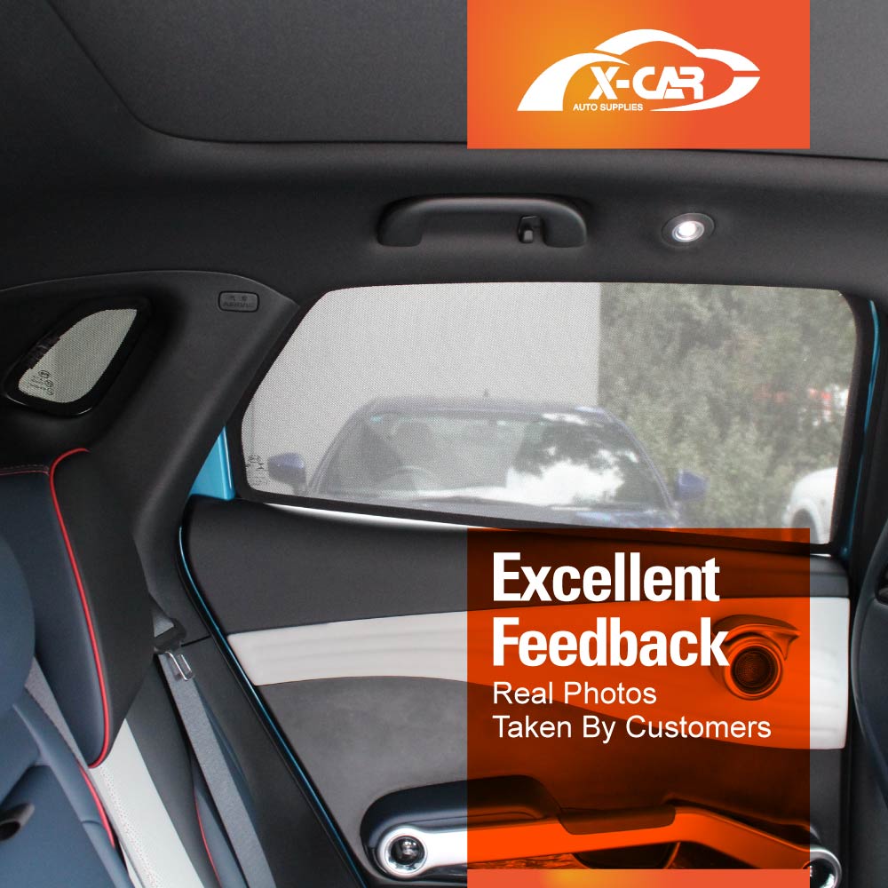 Window Sun Shade Compatible with BYD Atto 3 2022-2025 for Rear and Port Windows Blind Mesh Car Accessories