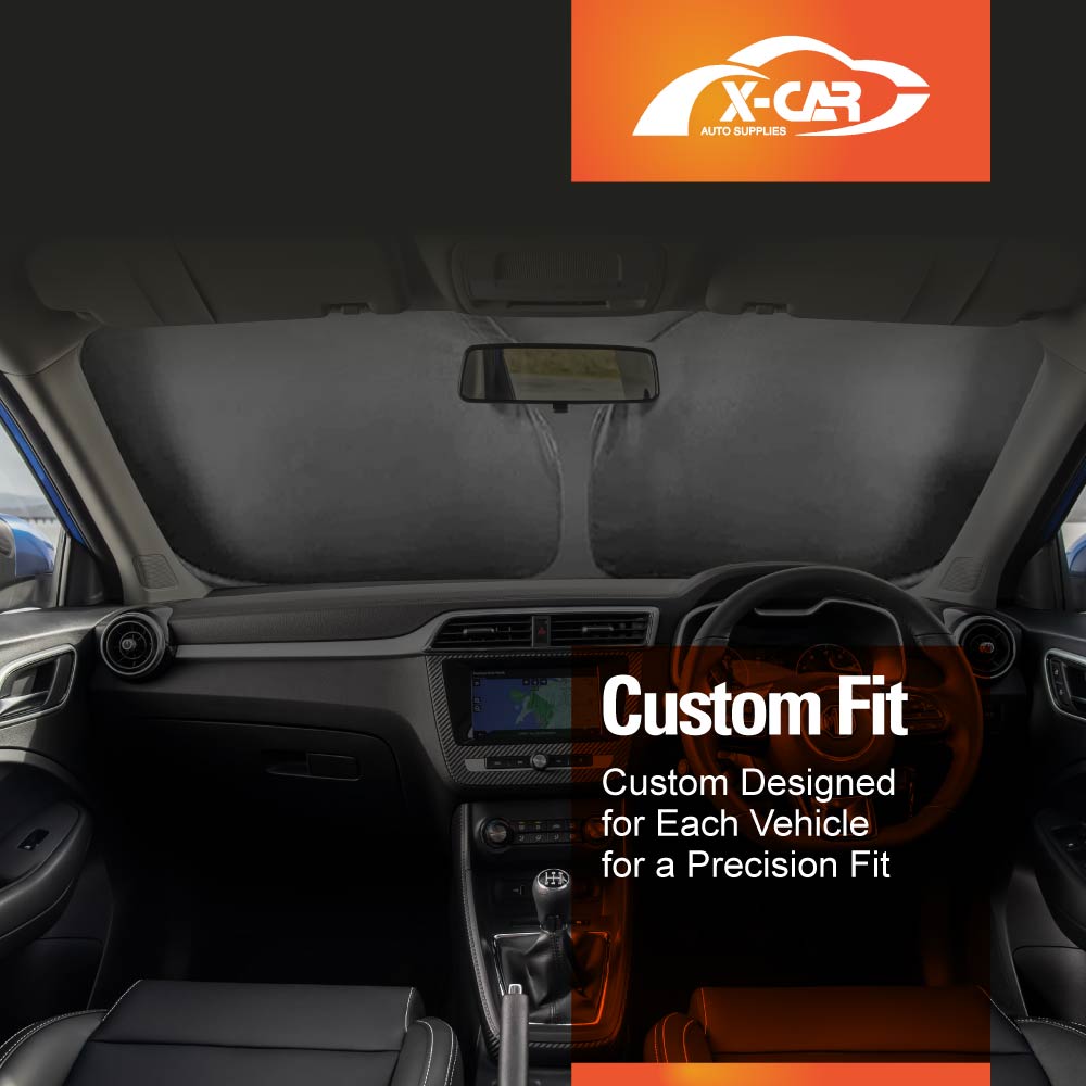 WindScreen Sun Shade for MG ZS ZST ZS EV 2018-2024 Blocks UV Rays Foldable Custom Wind Screen Sun Visor Protector