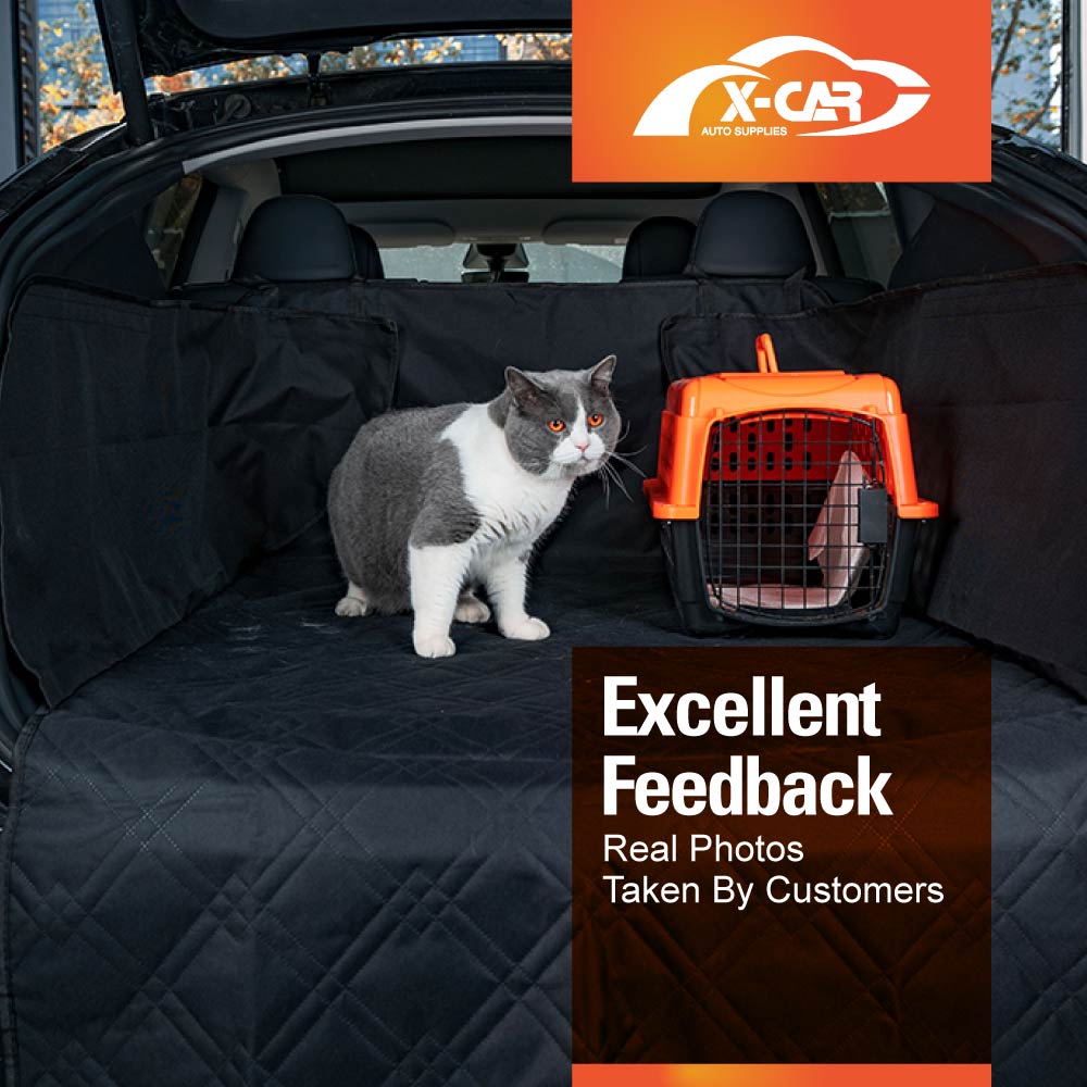 Tesla Model Y 2022-2025 Rear Trunk Cargo Liner Pet Dog Mat Rear Seat Back Cover Waterproof Non-Slip