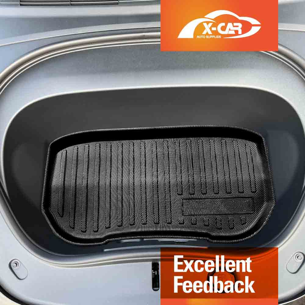 Tesla Model 3 Highland 2023-2025 Heavy Duty Front Cargo Trunk Mat Cover Liner Luggage Tray
