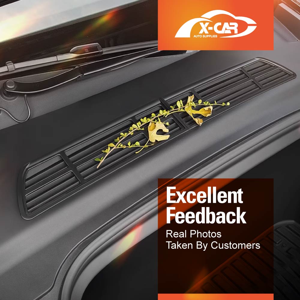 Tesla Model Y 2022-2025 Air Flow Intake Vent Grille ABS Plastic Protection Inlet Cover Leaves Insect Guard