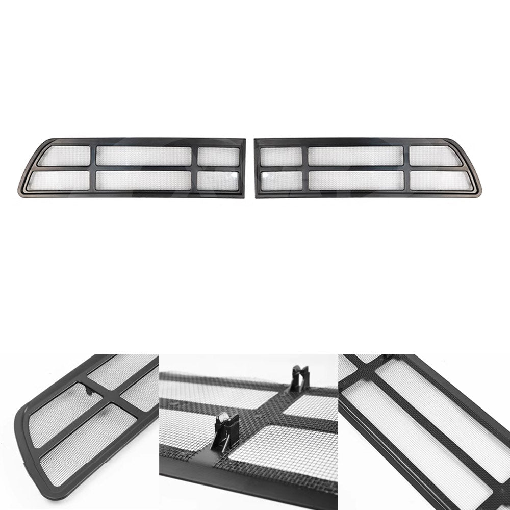 Tesla Model Y 2022-2025 Air Flow Intake Vent Grille ABS Plastic Protection Inlet Cover Leaves Insect Guard