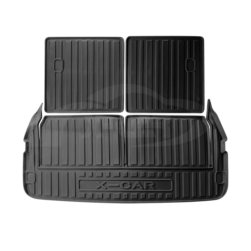 3-Pcs Boot Liner for Toyota Landcruiser 300 LC300 2021-2025 Heavy Duty Cargo Trunk Mat Luggage Tray