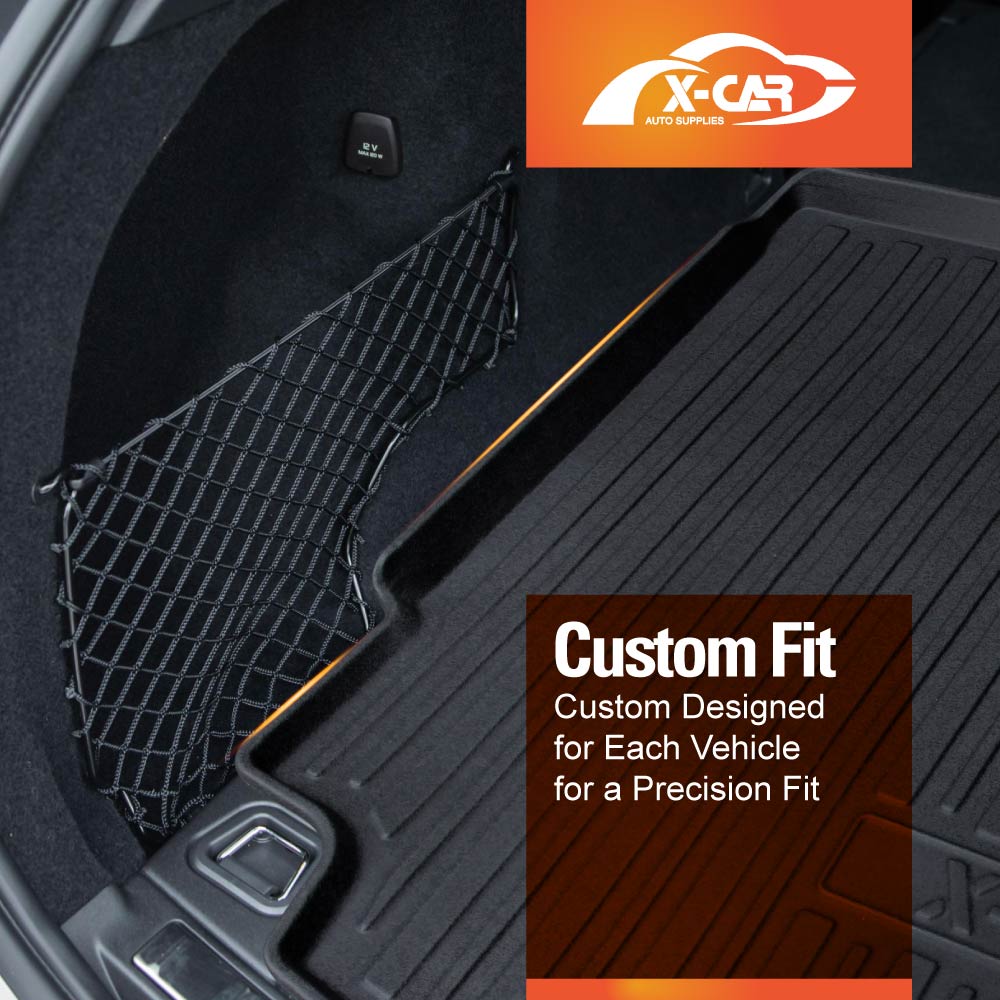 3D Moulded Heavy Duty Waterproof Cargo Rubber Mat Boot Liner Luggage Tray Fit for Volvo SUV XC60 2017-Onwards