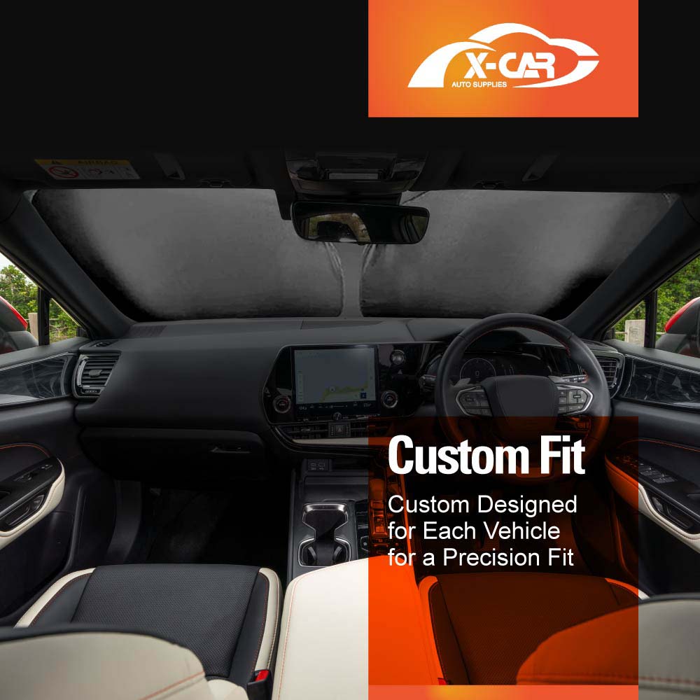 WindScreen Sun Shade for Lexus NX Series NX250 NX350 NX350h NX450h 2022-2025 Blocks UV Rays Foldable Custom Wind Screen Sun Visor Protector