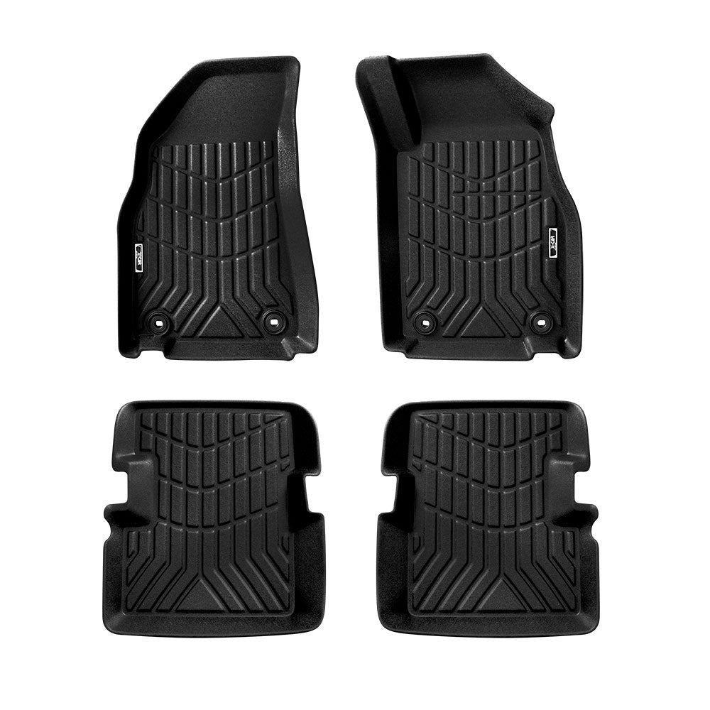 3D All-Weather Floor Mats for MG 3 MG3 2016-2024 Heavy Duty Customized Car Floor Liners Full Set Carpet