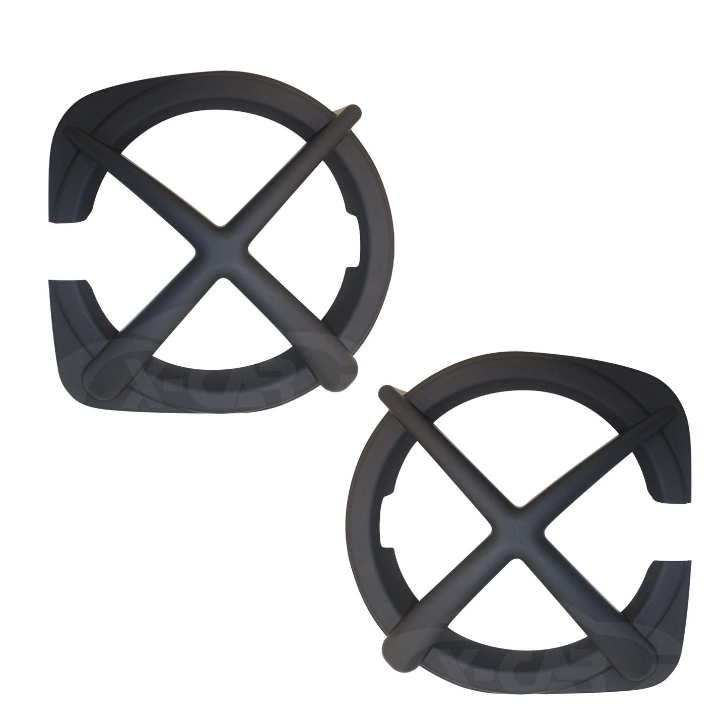 Head Light Trim for GWM Tank 300 2023-2025 Matt Black Front Light Frame Cover Guard Set of 2