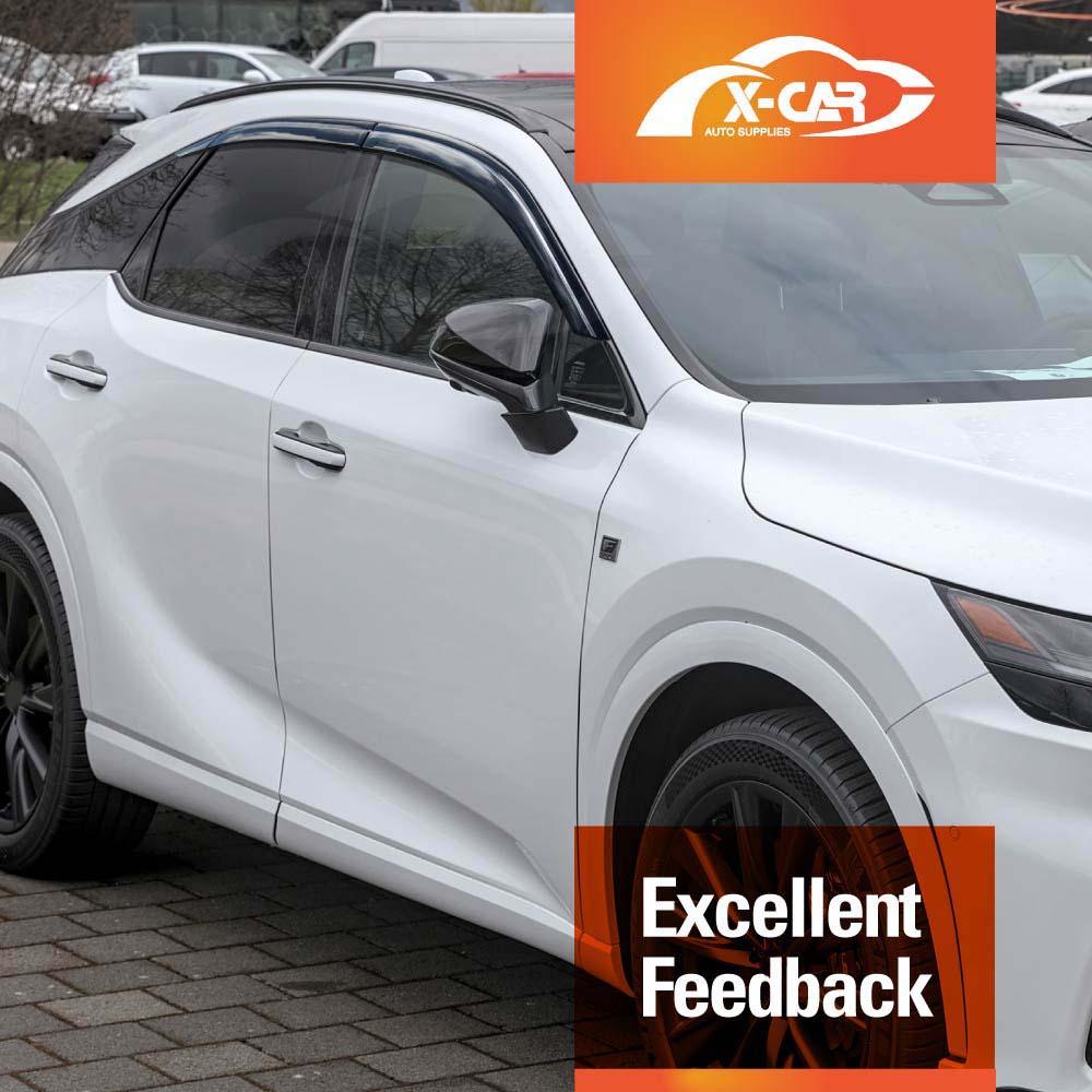 Weathershields for Lexus RX RX350 RX500 2022-Onwards Car Weather Shields Wind Deflectors Window Sun Visor 6 Pcs