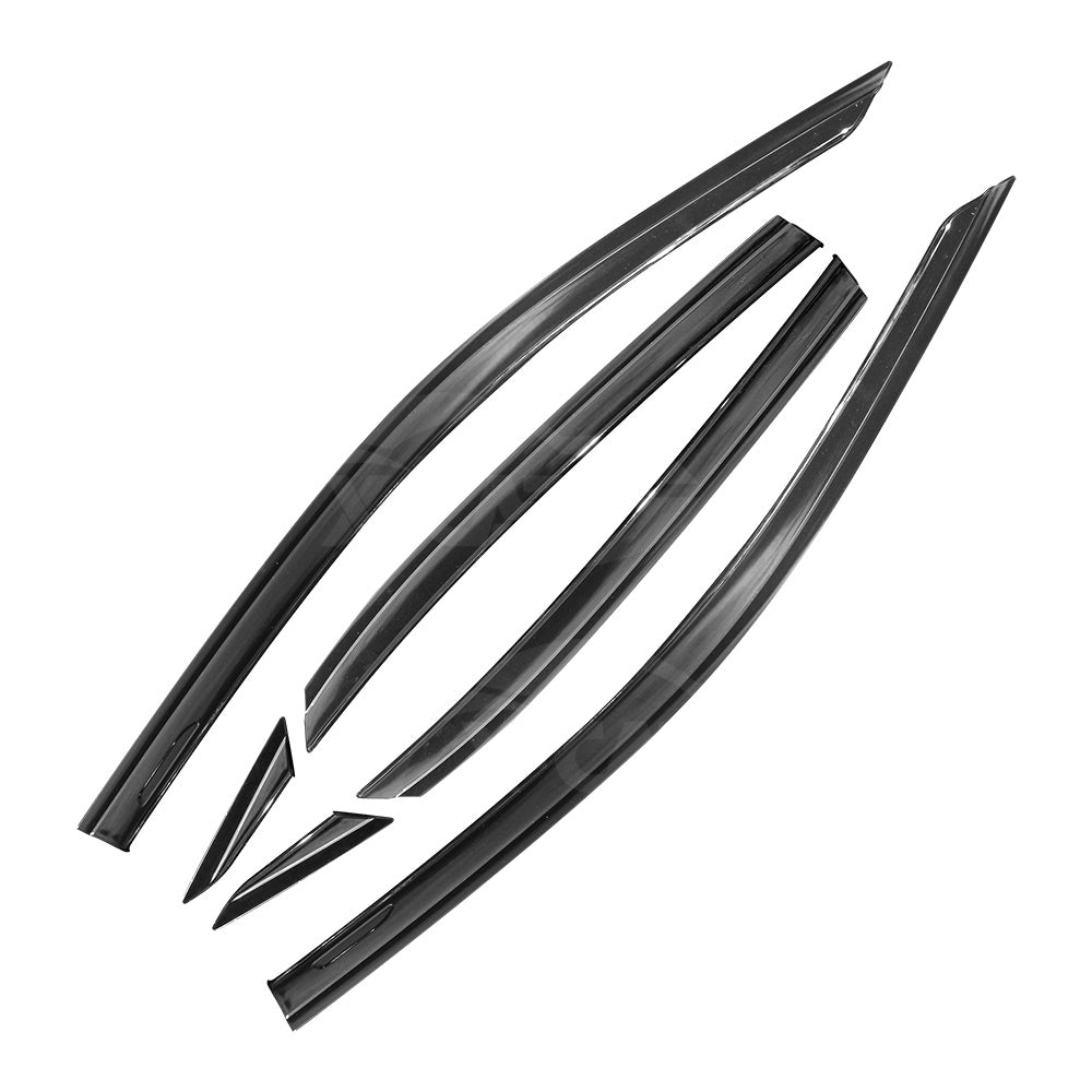Weathershields for Lexus RX RX350 RX500 2022-Onwards Car Weather Shields Wind Deflectors Window Sun Visor 6 Pcs