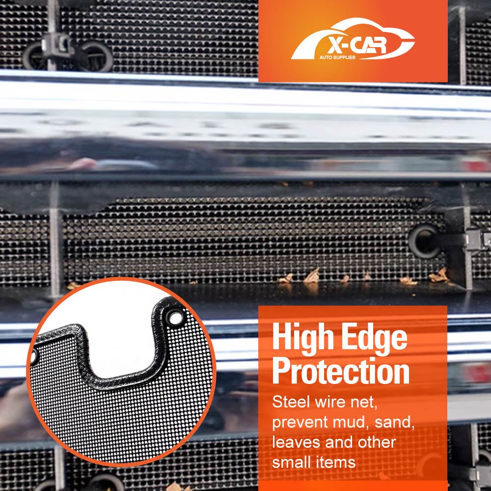 Steel Wire Mesh Front Grille for GWM Tank 300 2023-2025 Styling Decoration Air Inlet Protector Cover Screening Insert Net