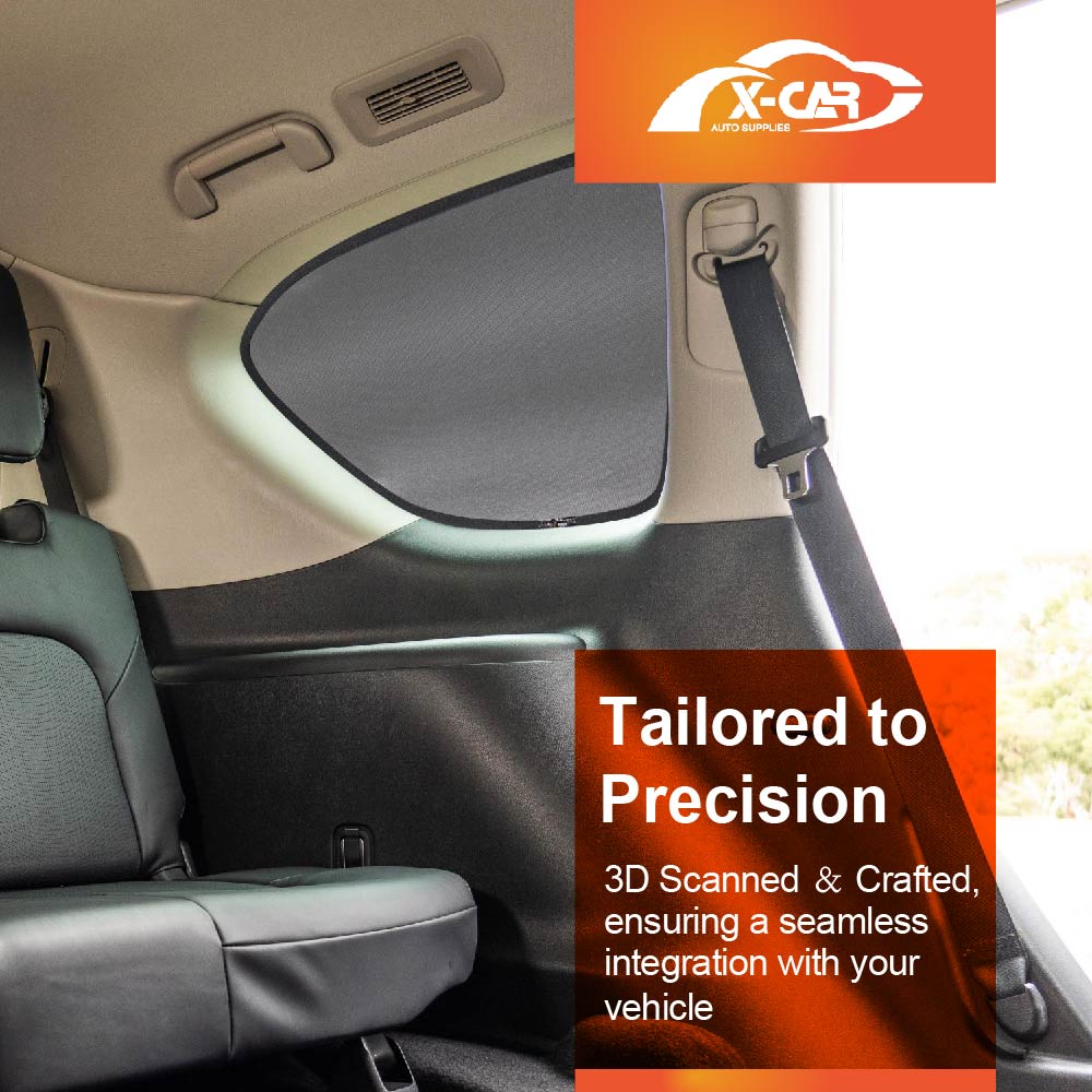 Window Sun Shades for Nissan Patrol 2012-2024 Y62 Series Car Custom Rear Windscreen Shade Sun Blind Mesh